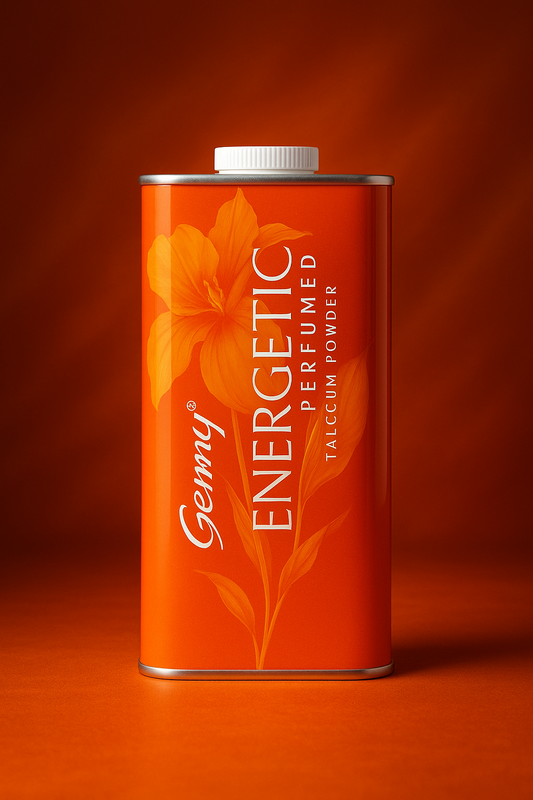 Genny Energetic Perfumed Body Powder – Long-Lasting Freshness with Citrusy Floral Scent