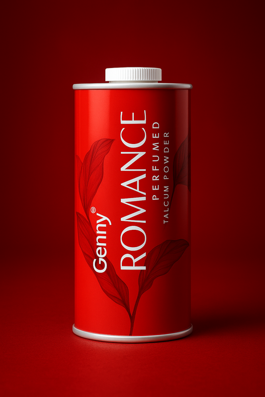 Genny Romance Perfumed Talcum Powder – Long-Lasting Fragrance & Soft Skin | 100g